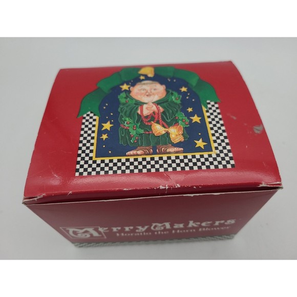 Dept 56 Merry Makers Horatio the Horn Blower Figure Monk Friar Christmas - Picture 10 of 11